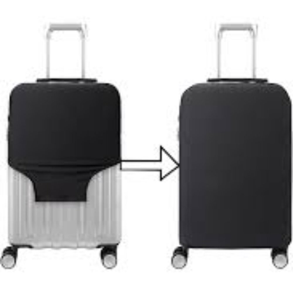 Luggage Protector / Suitcase Cover / Slip-On / NWT - Black - Various Sizes